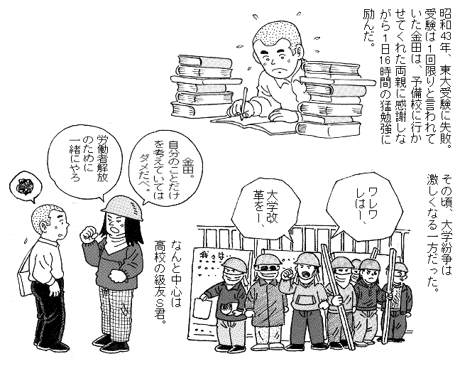 かねだ勝年物語（５）学生時代